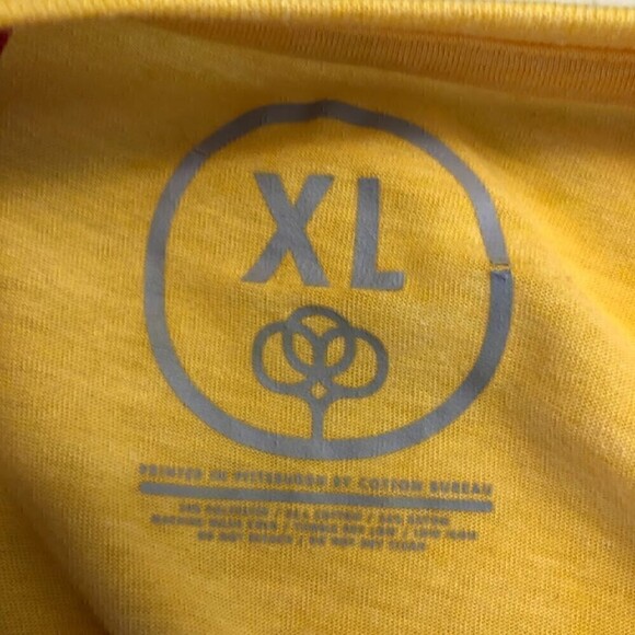 LA Lakers NBA Basketball Lebron James Yellow Men's Unisex T-Shirt XL Purehoop - Picture 4 of 9